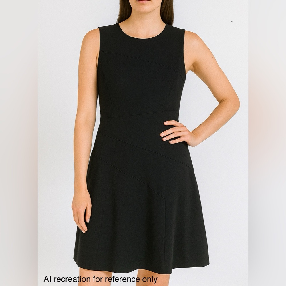 Classiques Entier Black Strapless Sweetheart Dress